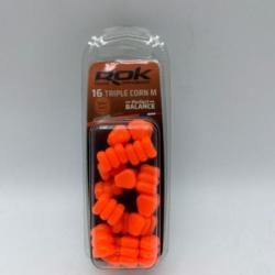 Maïs artificiel Rok Fishing triple corn #M 16 orange