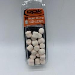 20 Pellets artificiel Rok Fishing ultra soft #12 blanc