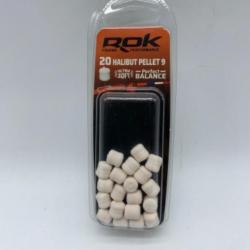 20 Pellets artificiel Rok Fishing ultra soft #9 blanc