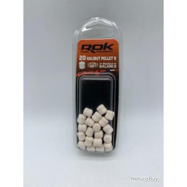 20 Pellets artificiel Rok Fishing ultra soft #9 blanc