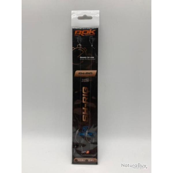 2 Bas de ligne Rok Fishing SH-RIG 2 wide gape