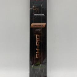 2 Bas de ligne Rok Fishing SH-RIG 4 curve shank