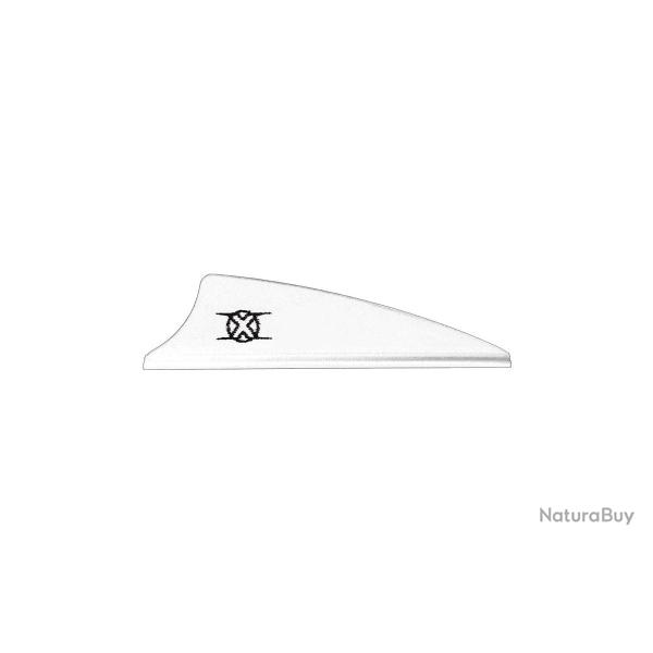 BOHNING - Plumes X-Vanes 3.00" WH WHITE