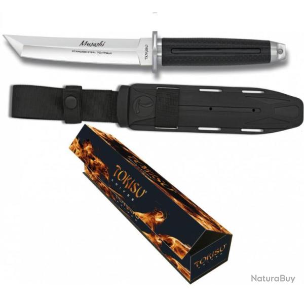 Poignard lame Tanto fixe  de 15 cm � TOKISU �