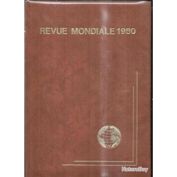 revue mondiale 1980 les �v�nements de l'ann�e direction bernard volker