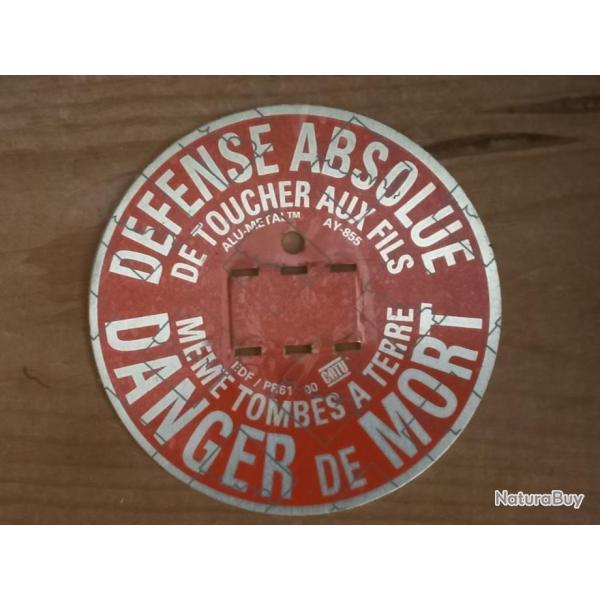 disque m�tal  " DEFENSE ABSOLUE "