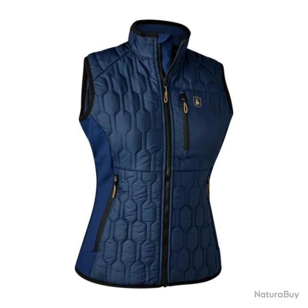 Gilet matelass� Lady Mossdale Bleu Deerhunter OUTLET
