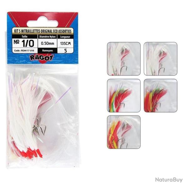 Train De Plume Ragot Kit 5mitraillette Eco 135cm