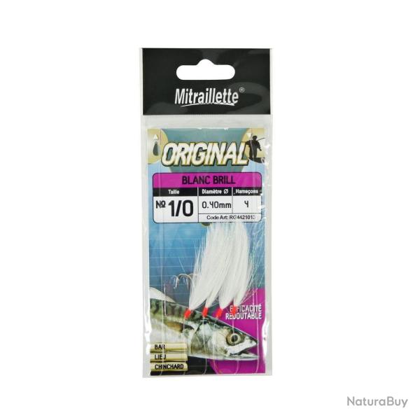 Mitraillette Original 4h 1/0 Blanc Brill