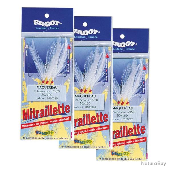 Train De Plume Ragot Mitraillette Original 2/0 - Par 3