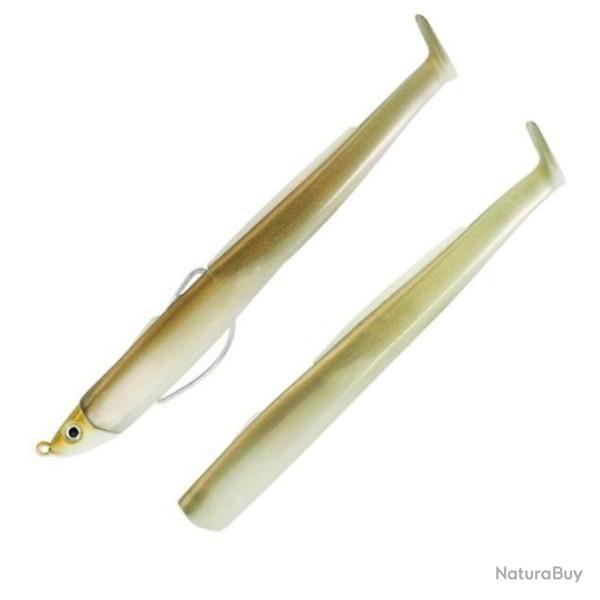 Combo Shallow Black Eel 11cm 4g - Taille 2 - Be 110 Or + Rech. Or (tp Or)