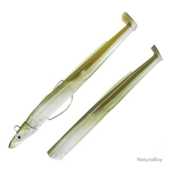 Combo Shore Black Eel 15cm 20g - Taille 3 - Be 150 Kaki + Rech. Kaki (tp Kaki)