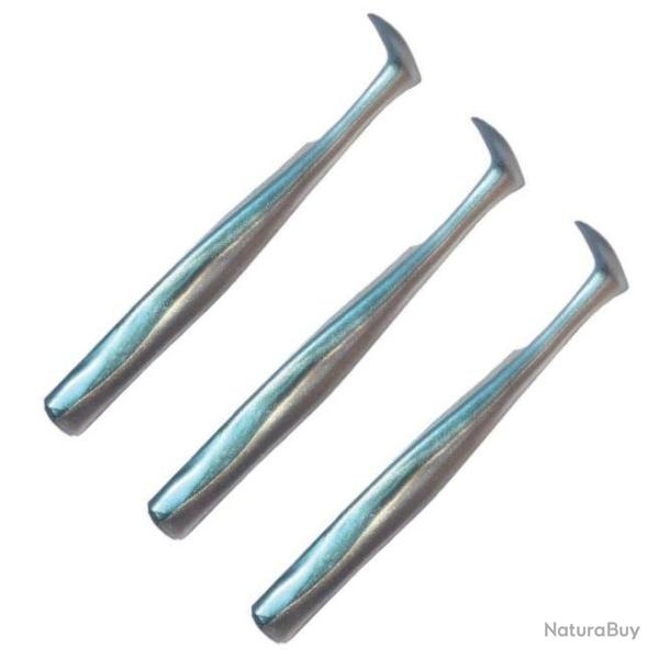 Corps Crazy Paddle Tail 15cm - Cpt 150 - Par 3 - Bleu Nacr�