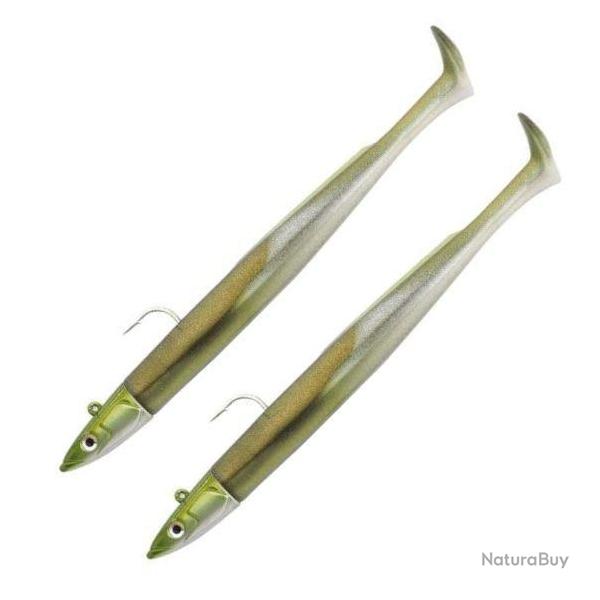 Double Combo Off Shore Crazy Paddle Tail 12cm 15g - Kaki