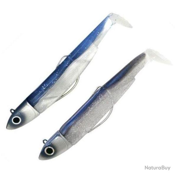 Double Combo Off Shore Black Minnow 12cm 25g - Taille 3 Bleu / Electric Blue