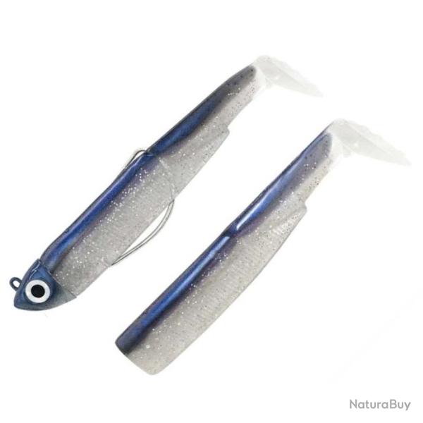 Combo Black Minnow 120 Shore - 12cm - 12g - Taille 3 Electric Blue