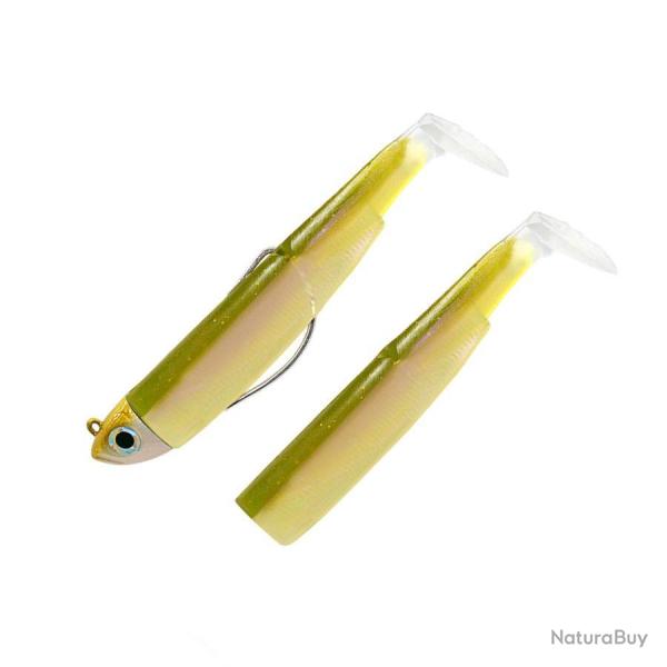Combo Black Minnow 120 Shore - 12cm - 12g - Taille 3 Wakasagi