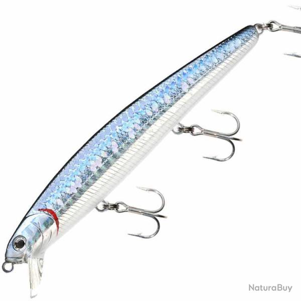 Lucky Craft Sw Flash Minnow 110 Sp 11cm Zebra Ms Aurora Black