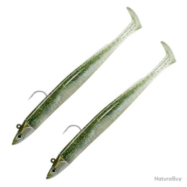 Double Combo Off Shore Crazy Paddle Tail 12cm 7g - Ghost Minnow