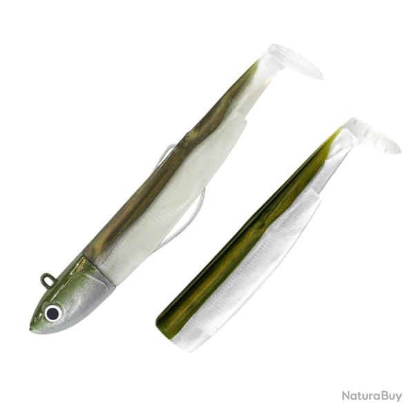 Combo Extra Deep Black Minnow 9cm 20g - Taille 2 - Khaki