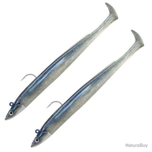 Double Combo Off Shore Crazy Paddle Tail 15cm 10g Electric Blue
