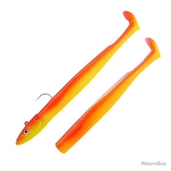 Combo X-deep Crazy Paddle Tail 18cm 55g - Mango Juice