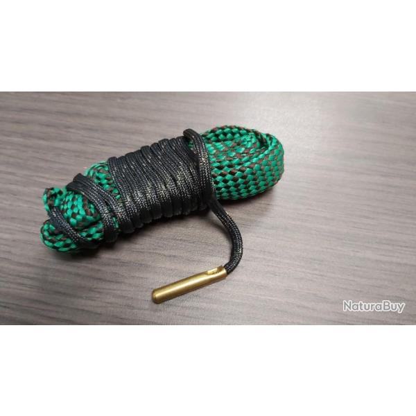 Boresnake 22 Lr, 223 remington, 5.56 NATO.Avec brosse en laiton integr� au cordon