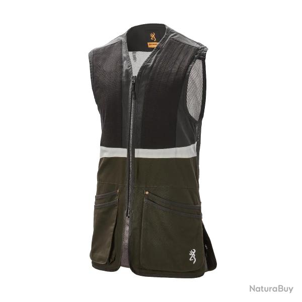 Gilet de Tir Browning Sporter Curve Dark Green