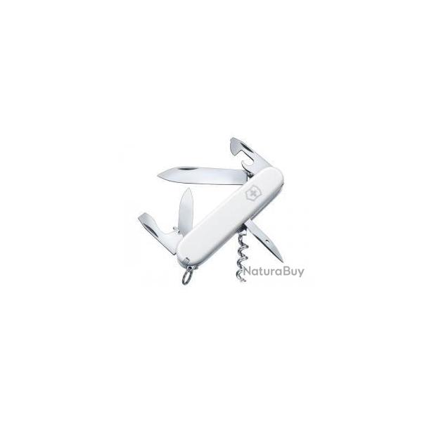 BEL22 COUTEAU SUISSE BLANC VICTORINOX "SPARTAN" 13 FONCTIONS NEUF