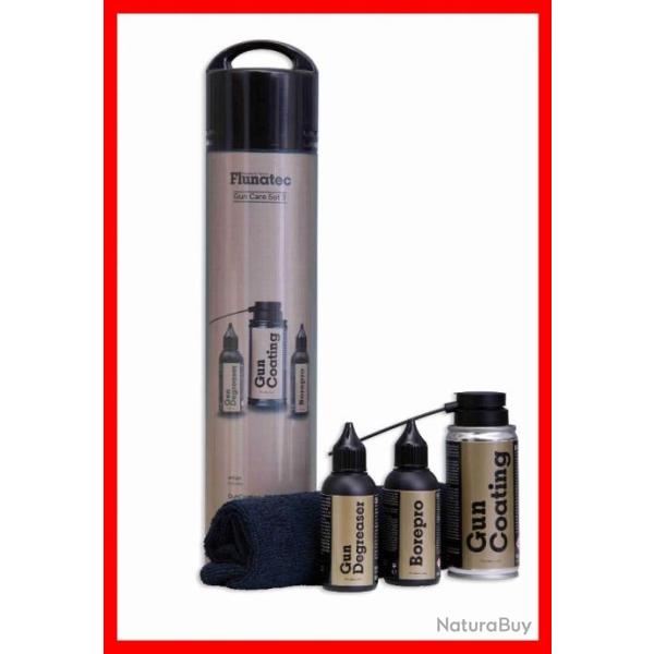 PACK N�3 FLUNATEC CERAMIQUE + DEGRAISSANT + SOLVANT CANON + MICROFIBRE