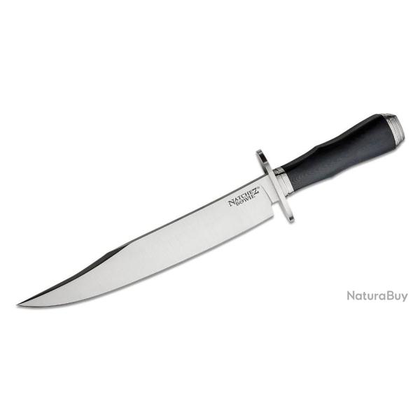 Couteau Cold Steel Natchez Bowie Lame Acier 4034 Manche G10 Etui Secure-Ex CS39LMB4