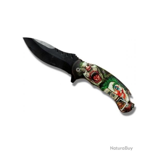 COUTEAU "LE JOKER" OUVERTURE ASSISTEE