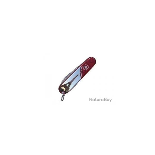 BEL28 COUTEAU SUISSE VICTORINOX "SPARTAN TOUR EIFFEL" ROUGE 13 FONCTIONS NEUF