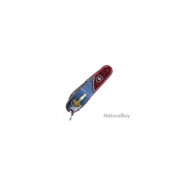 BEL29 COUTEAU SUISSE VICTORINOX "SPARTAN PHARE DE FRANCE" ROUGE 13 FONCTIONS NEUF