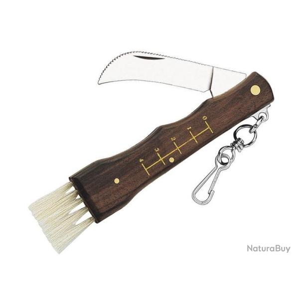 COUTEAU A CHAMPIGNONS HERBERTZ BOIS 11CM INOX