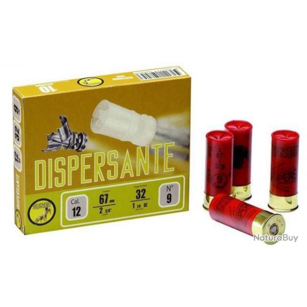 Munitions Tunet Traditionnelles CHASSE Dispersante Cal.12 32g par 10
