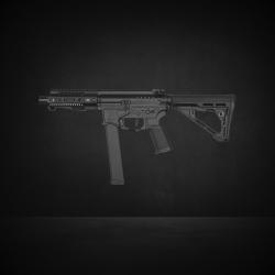 R&eacute;plique Zion Arms PW9 Mod 1 Garde main court noir