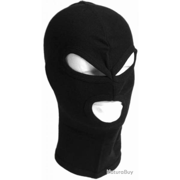 Cagoule tactique noire - Livraison gratuite