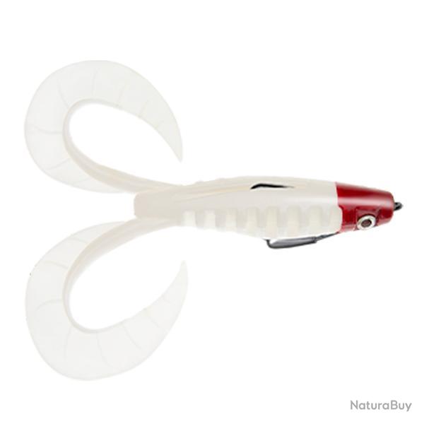 Leurre Souple Delalande Neo Frog 18cm 72g 18cm 61 - Blanc T�te Rouge
