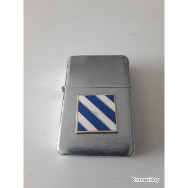 BRIQUET METAL TYPE U.S. "ROCK OF THE MARNE"