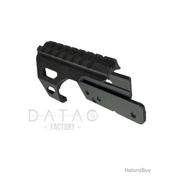 Rail arrire DATACPro VA-2 nylon carbone pour CSA VZ58 Sporter