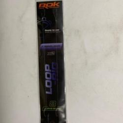 2 Bas de ligne Loop-Rig Rok Fishing 8 curve shank