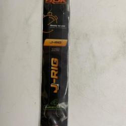 2 Bas de ligne J-Rig Rok Fishing 4 curve shank