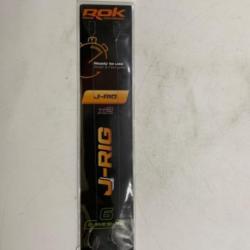 2 Bas de ligne J-Rig Rok Fishing 6 curve shank