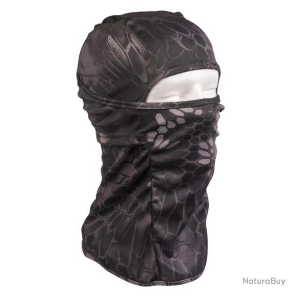 Cagoule tactique ouverte Noir MANDRA WOOD TU