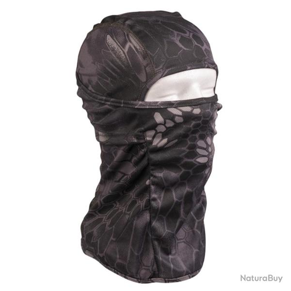 Cagoule tactique ouverte Noir MANDRA WOOD TU