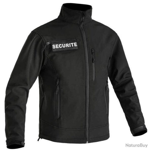 Veste Softshell S�cu-One flap s�curit� XS NOIR