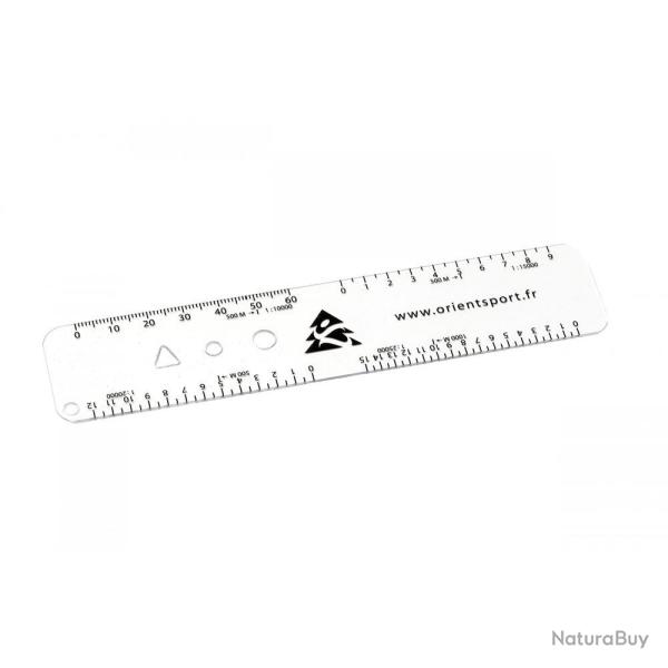 R�gle de tra�age � trois unit�s de mesure