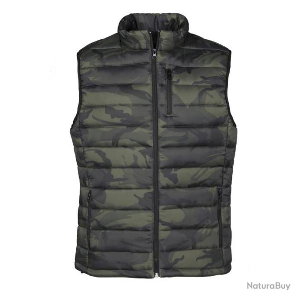 GILET MATELASSE CAMO TREK CAKA
