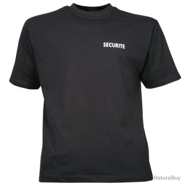 TEE SHIRT SECURITE NOIR